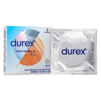 DUREX Invisible kondómy XL 3 ks