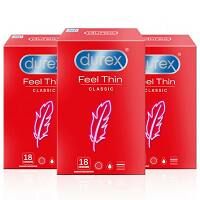 DUREX Feel thin classic kondómy pack 54 ks
