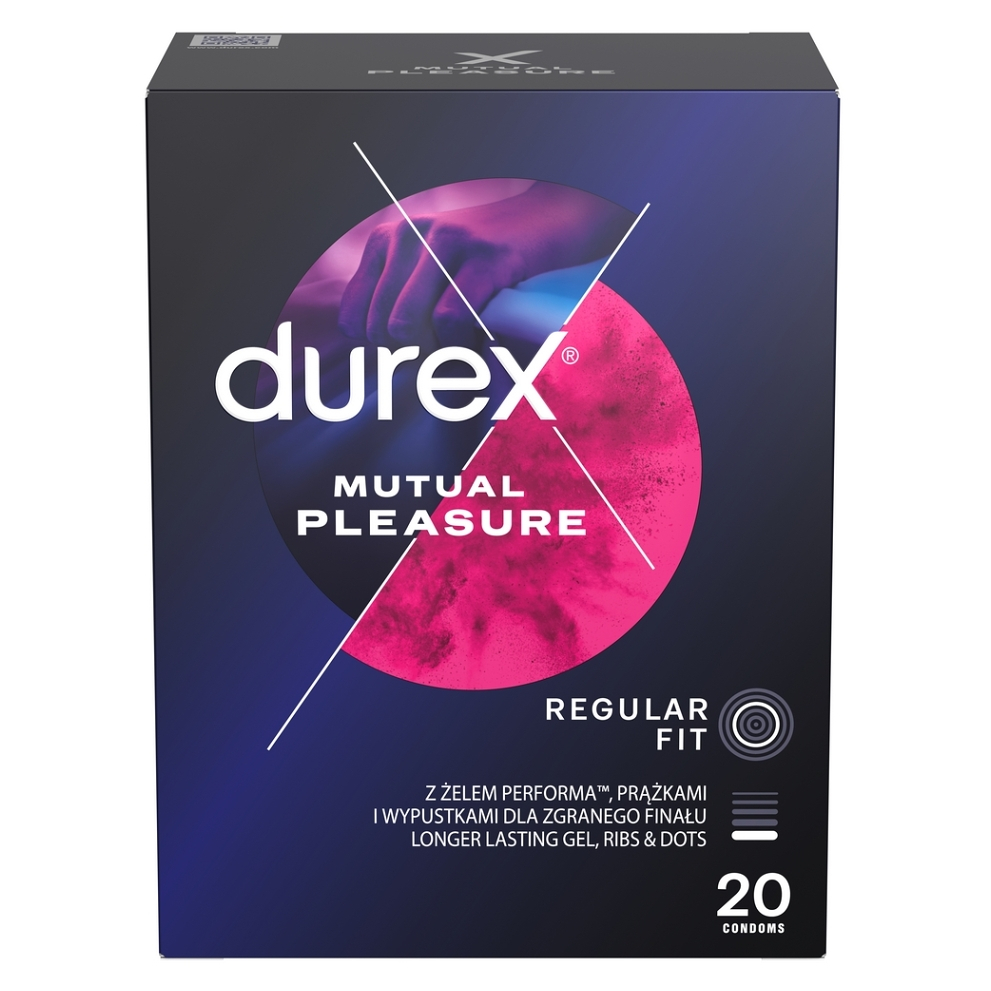 Durex Mutual Pleasure kondómy 20 ks