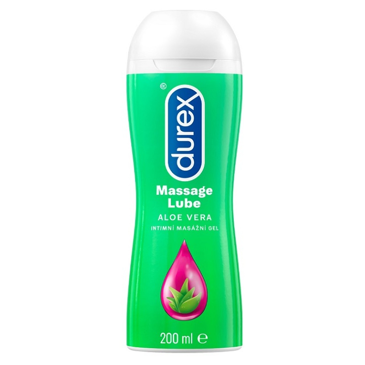 Durex Aloe Vera masážny gél na intímne partie 200 ml