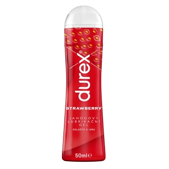 DUREX Play Saucy strawberry lubrikačný gél 50 ml