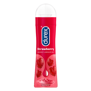 DUREX Play Saucy strawberry lubrikačný gél 50 ml