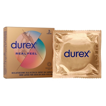 DUREX Prezervatív real feel 3 kusy