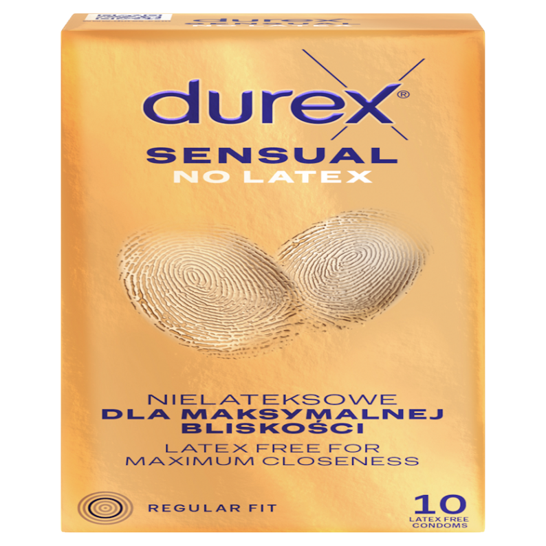Durex Sensual No Latex kondómy 10 ks