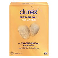 DUREX Sensual no latex 20 kusov