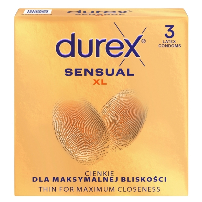 Durex Sensual XL kondómy 3 ks kúpite na Mojalekaren.sk