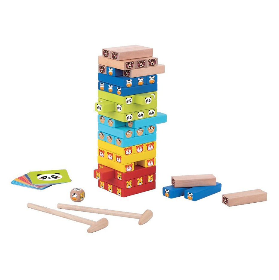 E-shop DVĚDĚTI Jenga so zvieratkami
