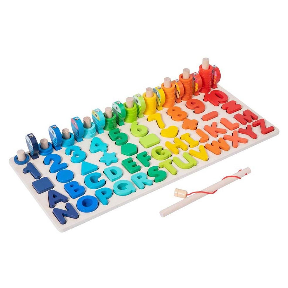 E-shop 2KIDS TOYS Multifunkčná doska vkladačka 5v1