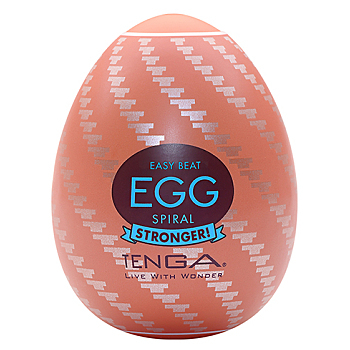 TENGA  Egg Spiral pánsky masturbátor vajíčko 1 kus (Stimulátory pre mužov)