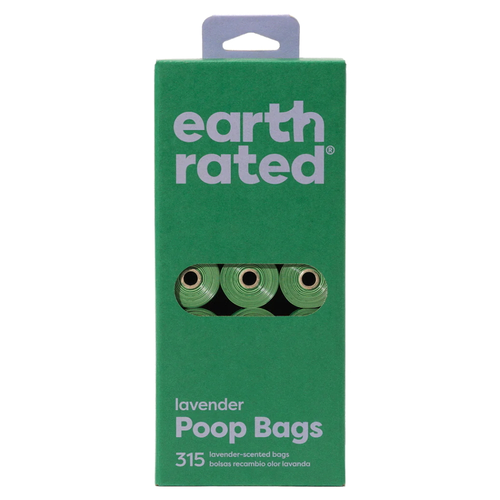 E-shop EARTH RATED Vrecká na psie exkrementy s vôňou levandule 21 roliek