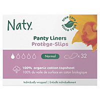 ECO BY NATY Dámske slipové vložky Normal 32 ks
