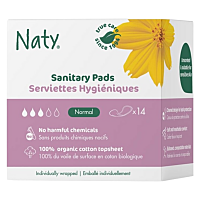 ECO BY NATY Dámske vložky Normal 14 ks