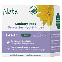 ECO BY NATY Dámske vložky Super 12 ks