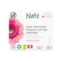 ECO BY NATY Tampóny Mini 18 kusov