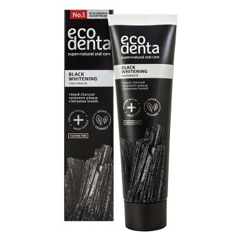 ECODENTA Čierna bieliaca zubná pasta 100 ml (Prírodná zubná hygiena) - Ochranný, Bieliace, Prírodné