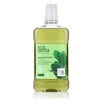 ECODENTA Multifunkčná ústna voda 500 ml (Prírodná zubná hygiena) - Osviežujúci dych, Prírodné