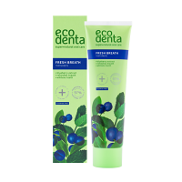 ECODENTA Zubná pasta s extraktom z čučoriedok pre svieži dych 100 ml