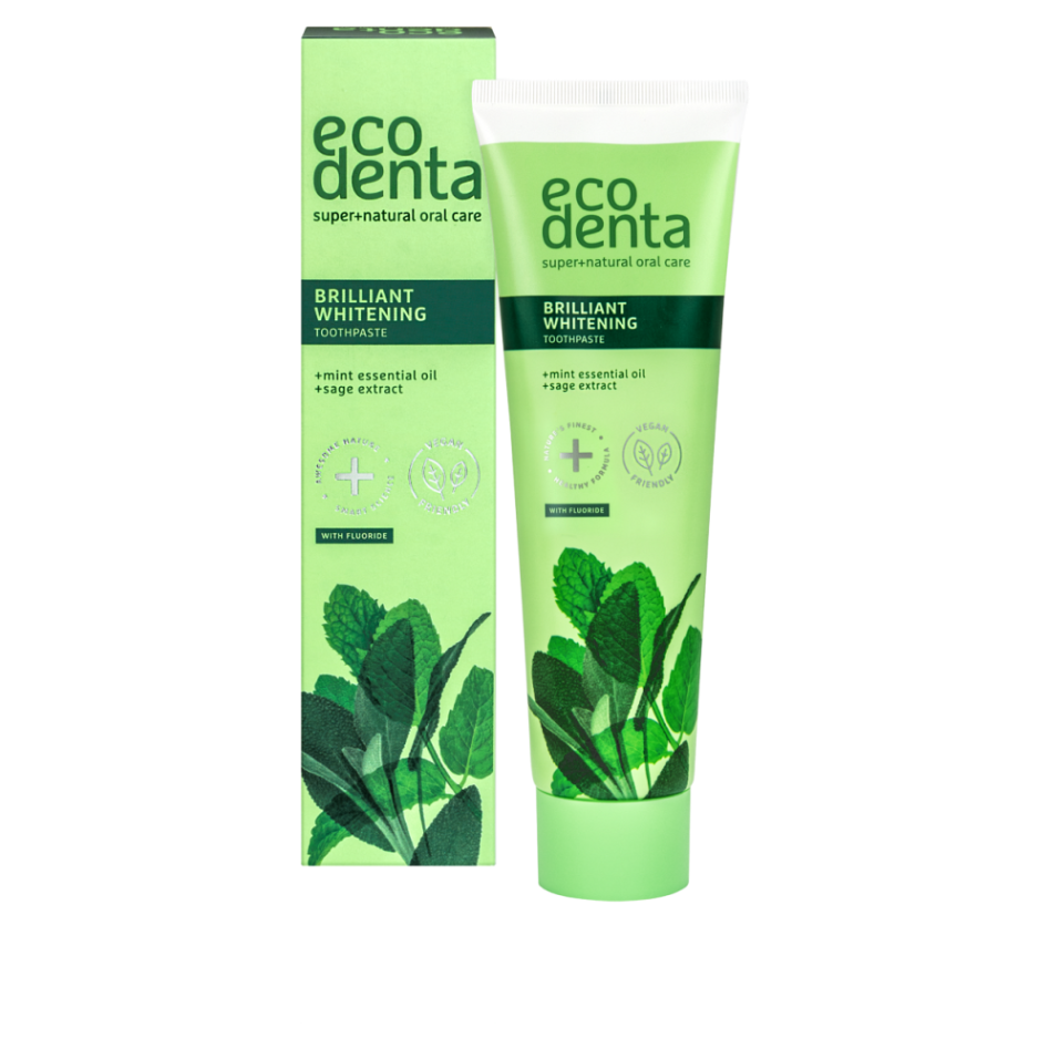 ECODENTA Zubná pasta s mätovým olejom, šalviou a kalidentom 100 ml kúpite na Mojalekaren.sk