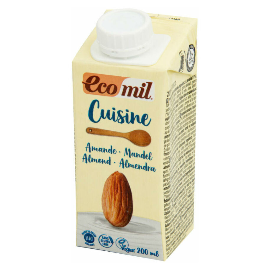 ECOMIL Mandľová alternatíva smotany 200 ml BIO