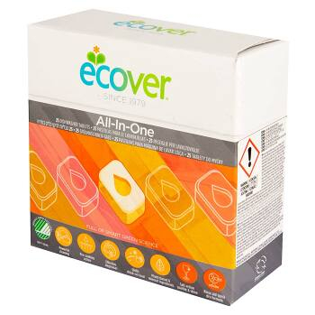 Ecover Tablety do umývačky All in one 25 kusov