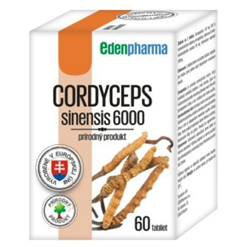 EDENPHARMA Cordyceps sinensis 6000 tablety 60 ks