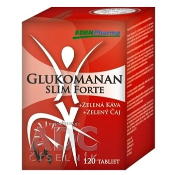 EDENPHARMA Glukomanan slim forte tablety 120 ks