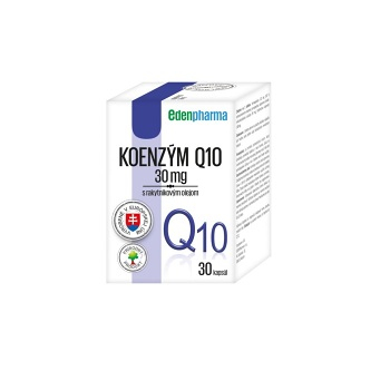 EDENPHARMA Koenzým Q10 s rakytníkovým olejom 30 mg kapsule 30 ks