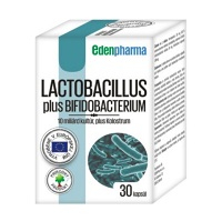 EDENPHARMA Lactobacillus plus bifidobacterium 30 kapsúl