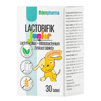 EDENPHARMA Lactobifík Junior príchuť pomaranč 30 tabliet