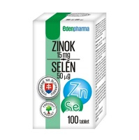 EDENPHARMA Zinok + Selén 100 tabliet