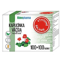 EDEPHARMA Kapucínka väčšia 100+100 tabliet VÝHODNÉ balenie