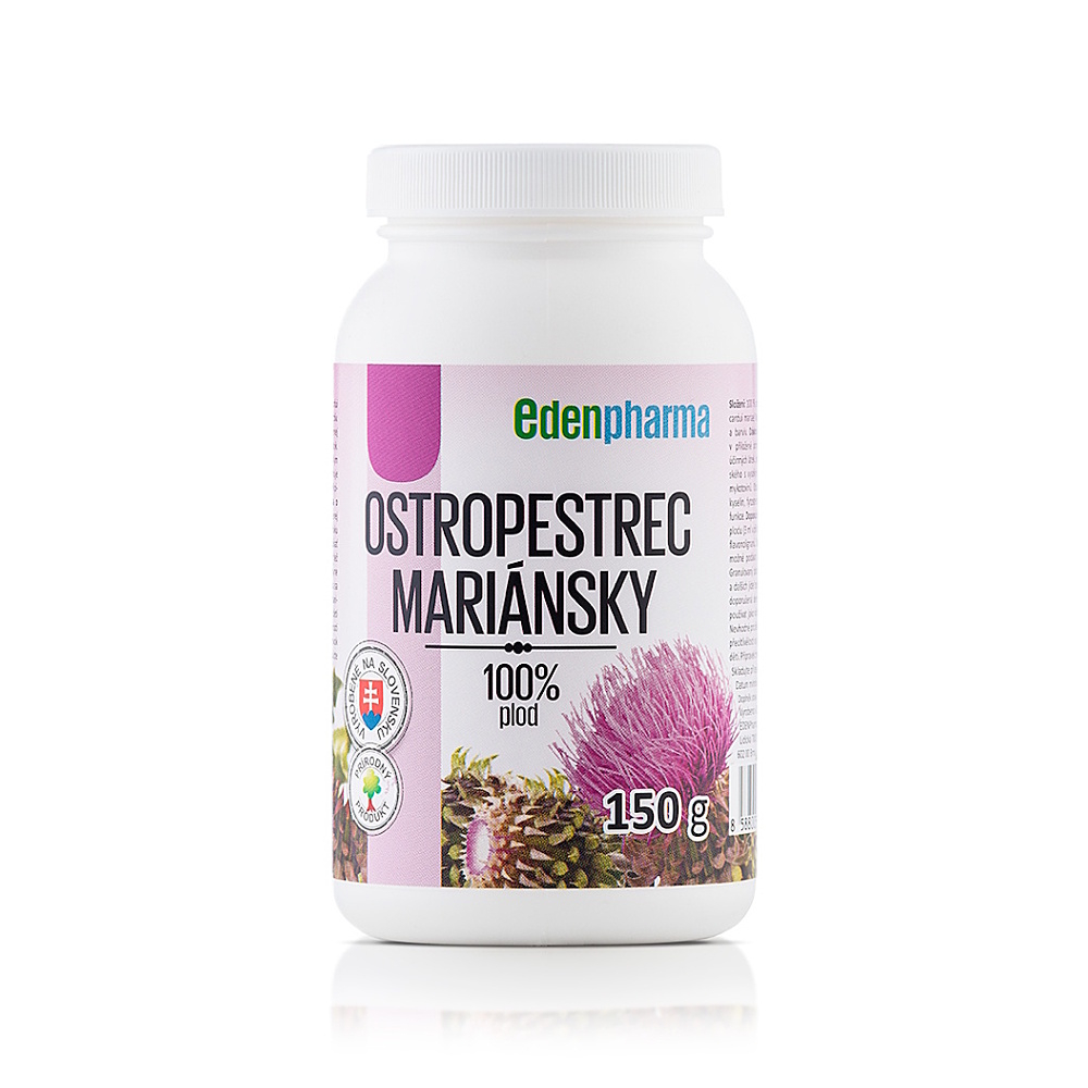 EDENPHARMA Ostropestrec mariánsky granulovaný plod 150 g kúpite na Mojalekaren.sk