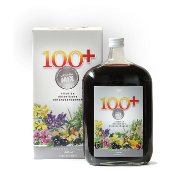 EKOMEDICA 100+ originálna zmes ovocných štiav a rastlinných extraktov 1000 ml
