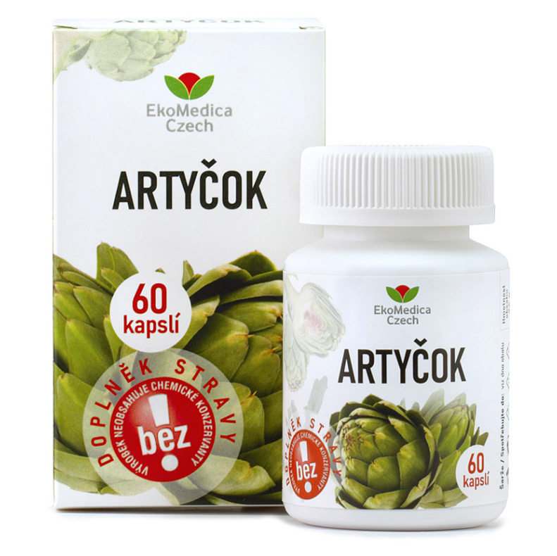 EKOMEDICA Artičok 60 kapsúl