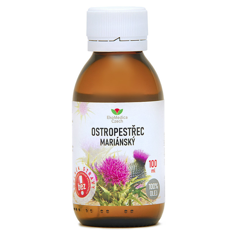 EKOMEDICA Pestrec mariánsky olej 100 ml