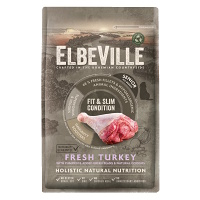 Krmivo ELBEVILLE Senior All Breeds Fit and Slim Condition Fresh Turkey 4kg, Hmotnosť balenia (g): 11,4 kg