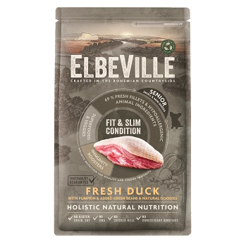 ELBEVILLE Fit and Slim Condition Fresh Duck granule pre psov 1 kus, Hmotnosť balenia (g): 4 kg (Granule pre psov) - Hypoalergénny