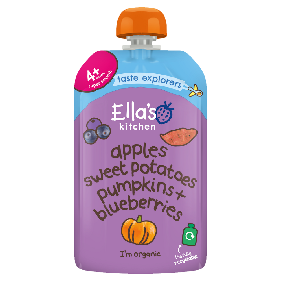 ELLA'S KITCHEN BIO Batáty, tekvica a jablko 120 g