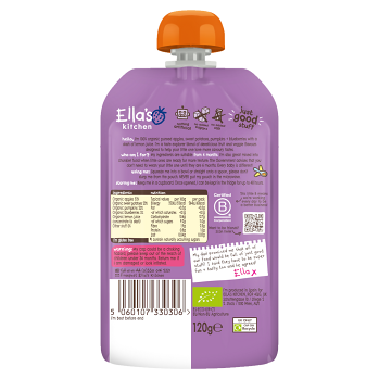 ELLA&apos;S KITCHEN Batáty tekvica a jablko BIO 120 g