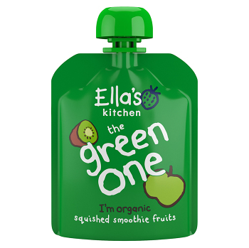 ELLA'S KITCHEN Green one kivi s jablkom a banánom BIO 90 g