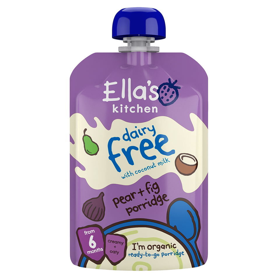 ELLA'S KITCHEN BIO Nemliečna kaša s hruškami a figami 100 g