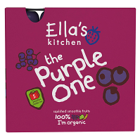 ELLA'S KITCHEN Purple one ovocné pyré s čiernymi ríbezľami BIO 90 g x 5 kusov