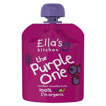 ELLA'S KITCHEN Purple one ovocné pyré s čiernymi ríbezľami BIO 90 g