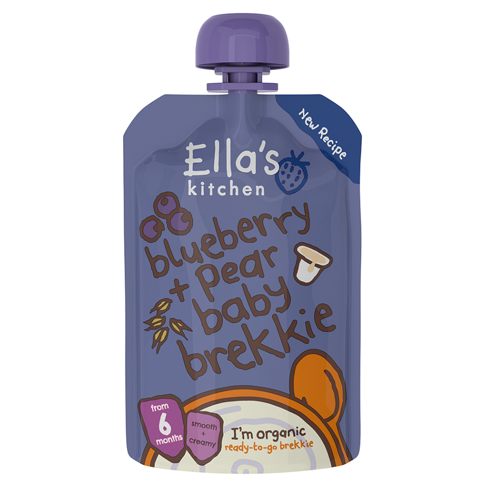 ELLA'S KITCHEN BIO Raňajky čučoriedka a hruška 100 g kúpite na Mojalekaren.sk