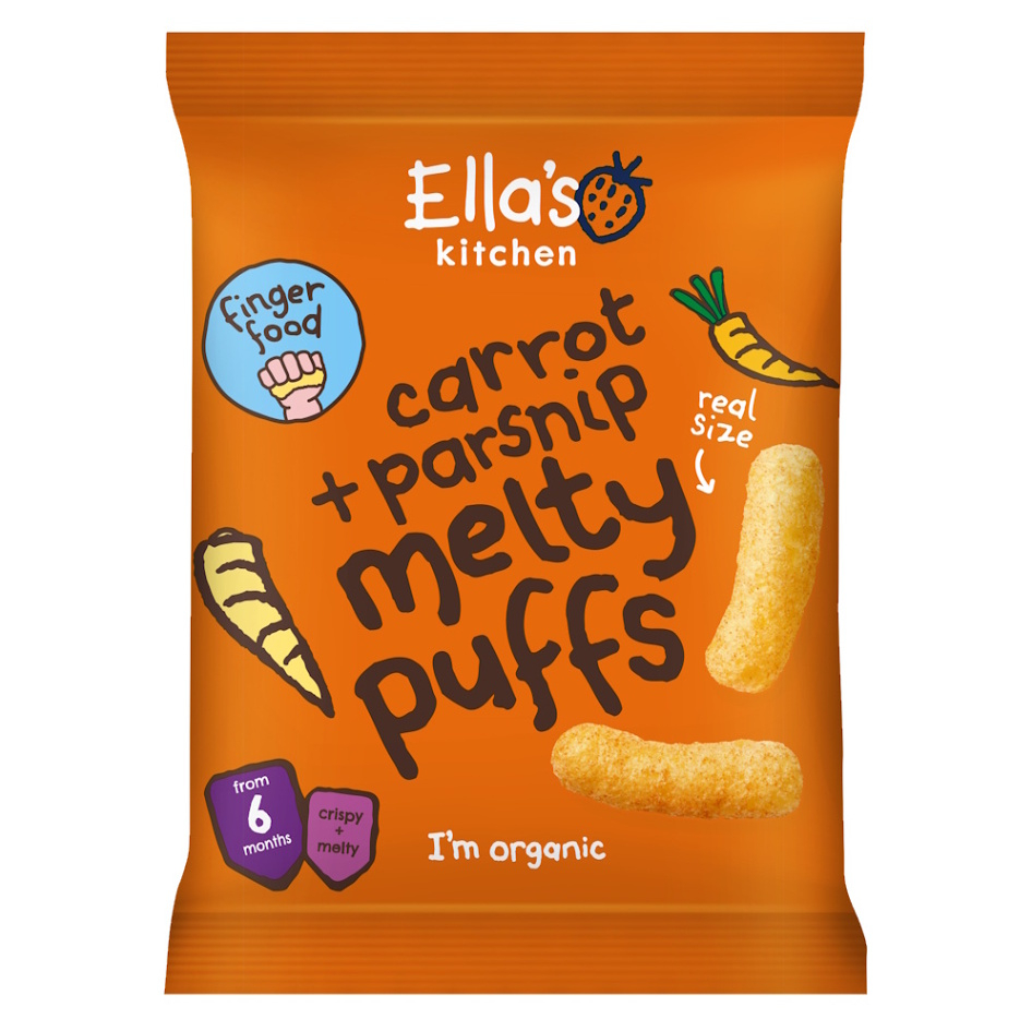 ELLA'S KITCHEN Chrumky mrkva a paštrnák BIO 20 g