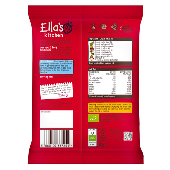 ELLA&apos;S KITCHEN Chrumky paradajka a pór BIO 20 g (Sušienky, piškóty a detské chrumky) - BIO - obrázok 2/2
