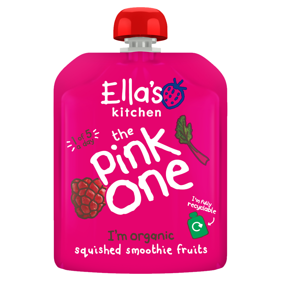 ELLA'S KITCHEN PINK ONE ovocné smoothie s dračím ovocím BIO 90 g