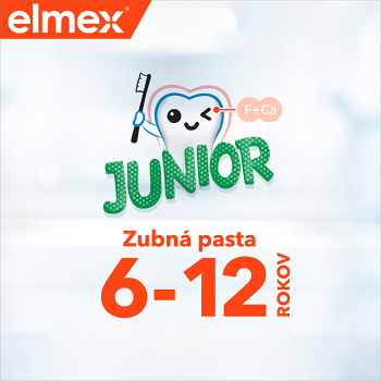 ELMEX Junior zubná pasta pre deti vo veku 6-12 rokov 3 x 75 ml (Zubné pasty pre deti) - Čistiace, Ochranný - obrázok 2/4