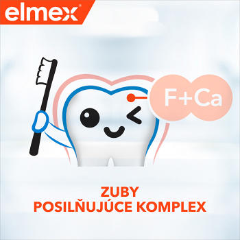 ELMEX Junior zubná pasta pre deti vo veku 6-12 rokov 3 x 75 ml (Zubné pasty pre deti) - Čistiace, Ochranný - obrázok 4/4