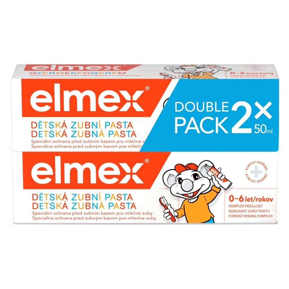 Elmex detská s aminfluoridom 2 x 50 ml